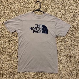 Great condition T shirt from The North Face, grey with dark logo.
